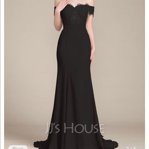 Black JJs house gown